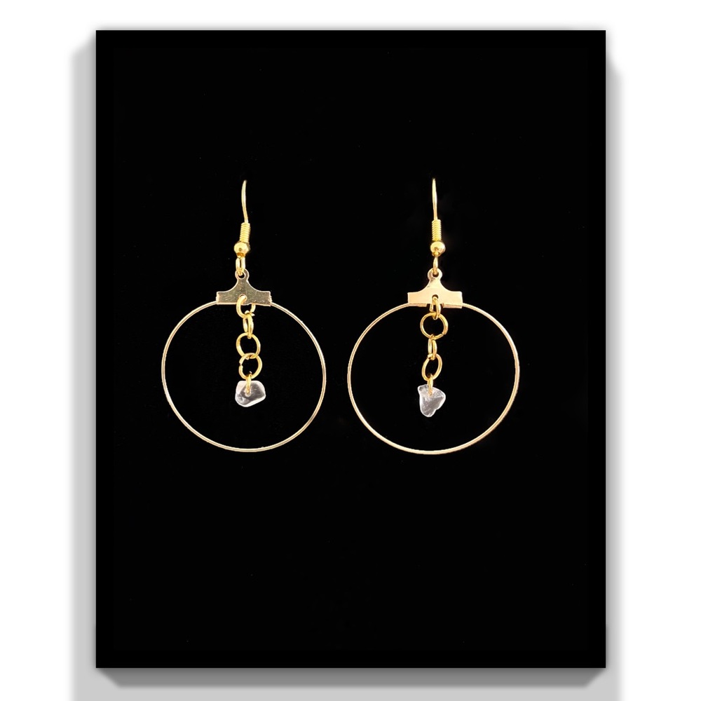 Gold Hoop Earrings